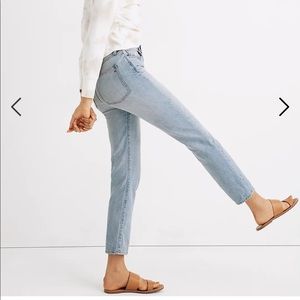 Madewell petite curvy perfect vintage jean